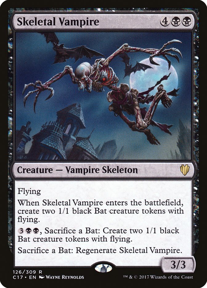 Skeletal Vampire [Commander 2017] | GrognardGamesBatavia