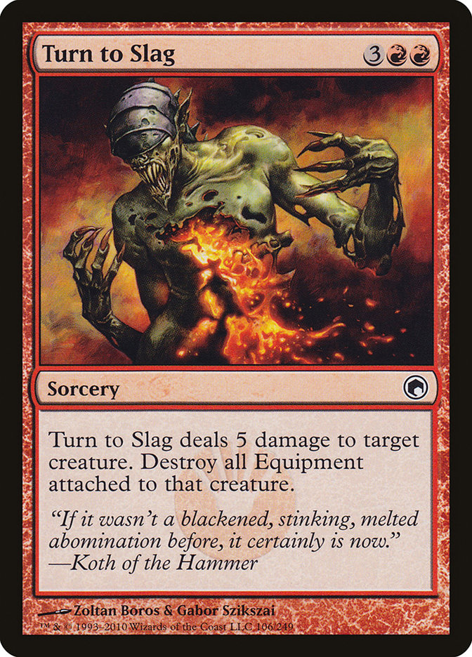 Turn to Slag [Scars of Mirrodin] | GrognardGamesBatavia