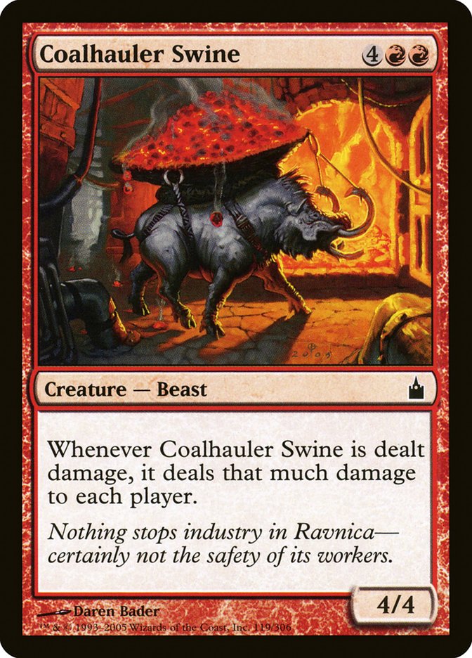 Coalhauler Swine [Ravnica: City of Guilds] | GrognardGamesBatavia