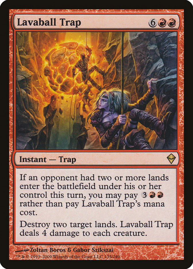 Lavaball Trap [Zendikar] | GrognardGamesBatavia