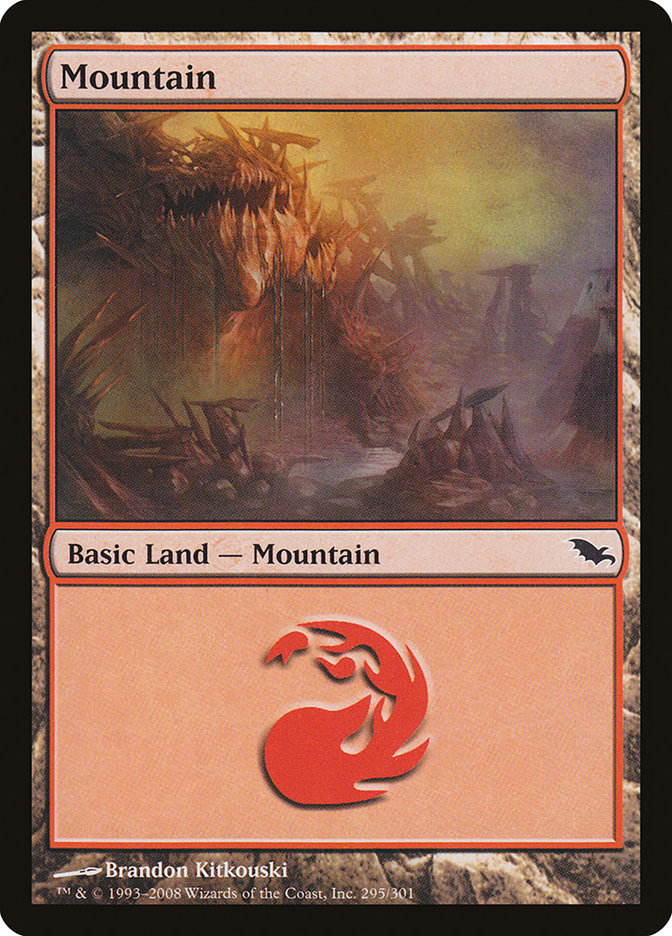 Mountain (295) [Shadowmoor] | GrognardGamesBatavia