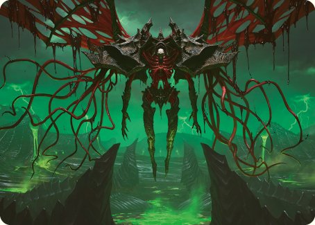 Archfiend of the Dross Art Card [Phyrexia: All Will Be One Art Series] | GrognardGamesBatavia