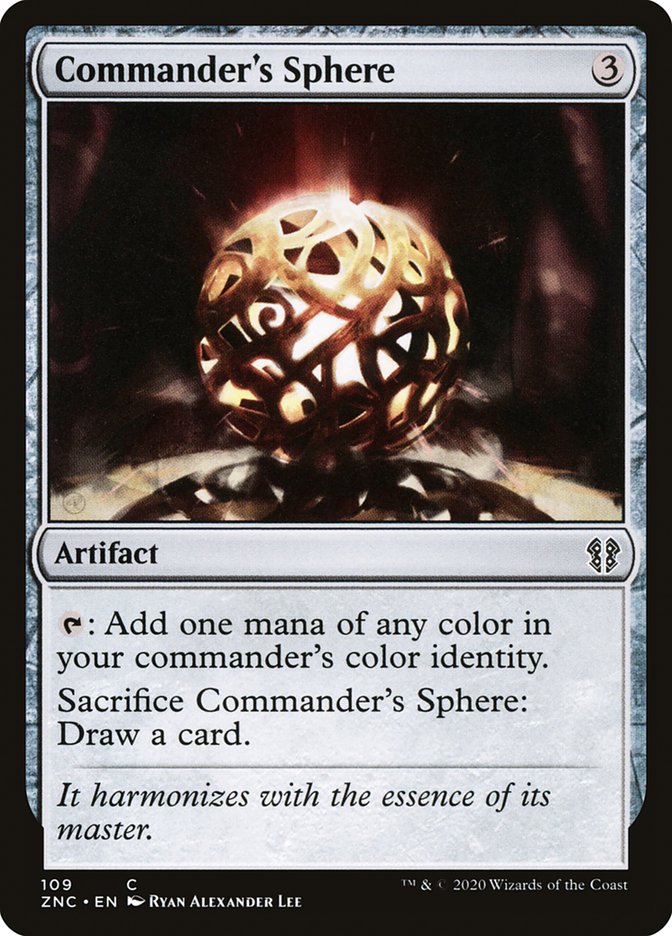 Commander's Sphere [Zendikar Rising Commander] | GrognardGamesBatavia
