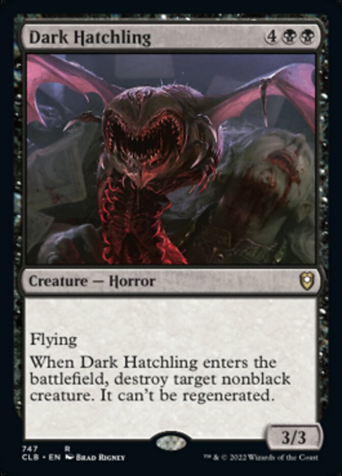 Dark Hatchling [Commander Legends: Battle for Baldur's Gate] | GrognardGamesBatavia