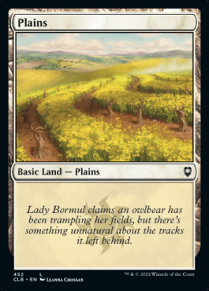 Plains (452) [Commander Legends: Battle for Baldur's Gate] | GrognardGamesBatavia