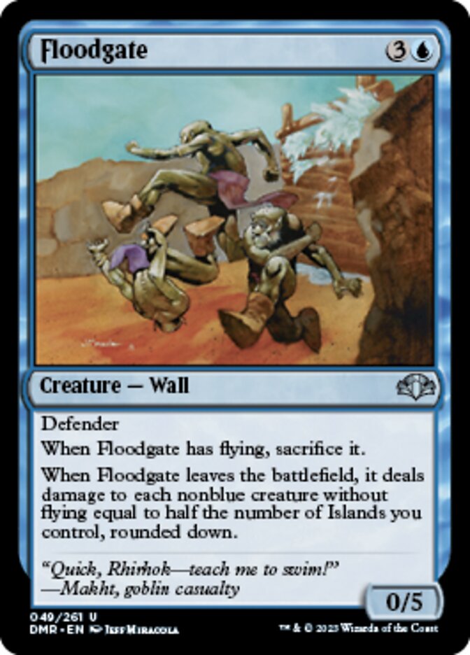 Floodgate [Dominaria Remastered] | GrognardGamesBatavia