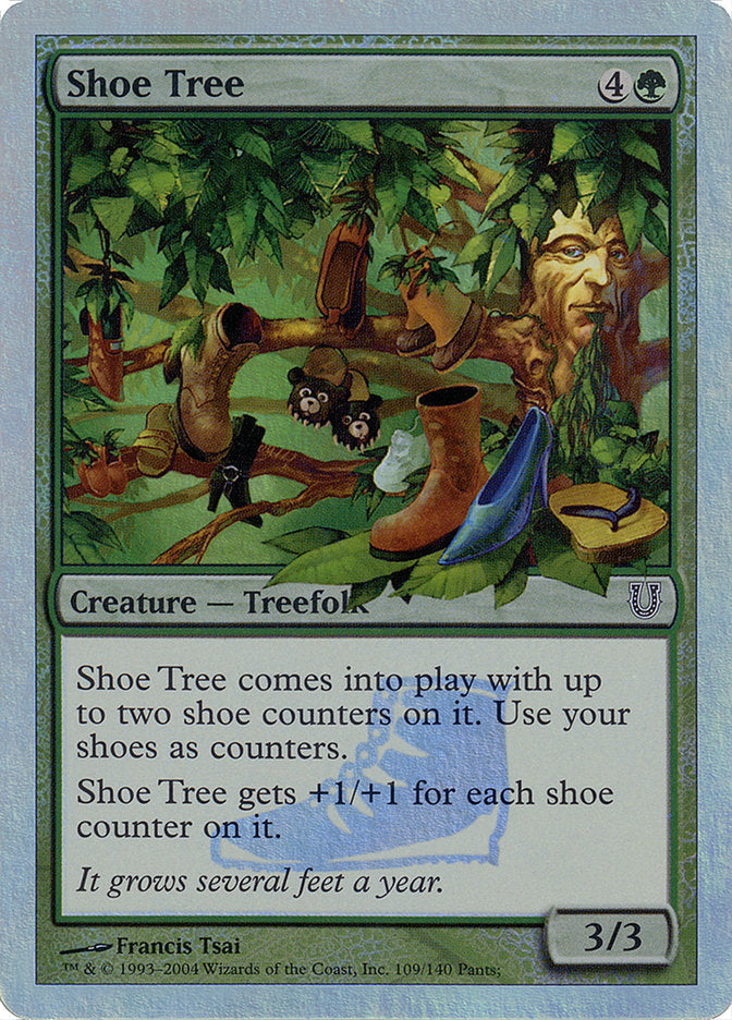 Shoe Tree (Alternate Foil) [Unhinged] | GrognardGamesBatavia