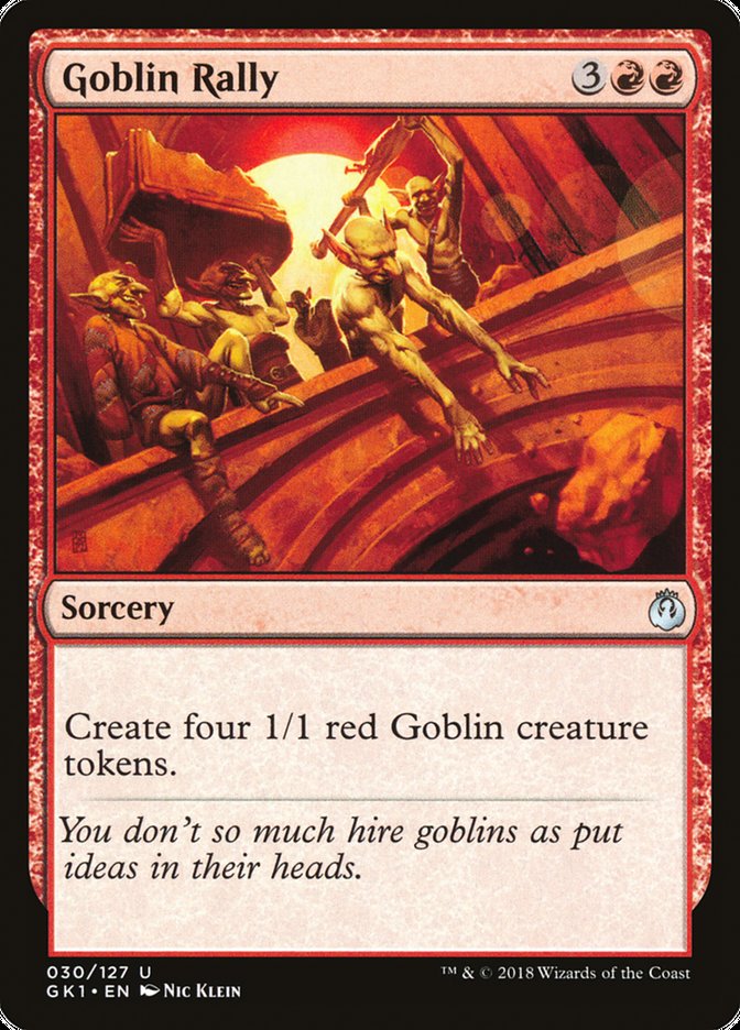 Goblin Rally [Guilds of Ravnica Guild Kit] | GrognardGamesBatavia