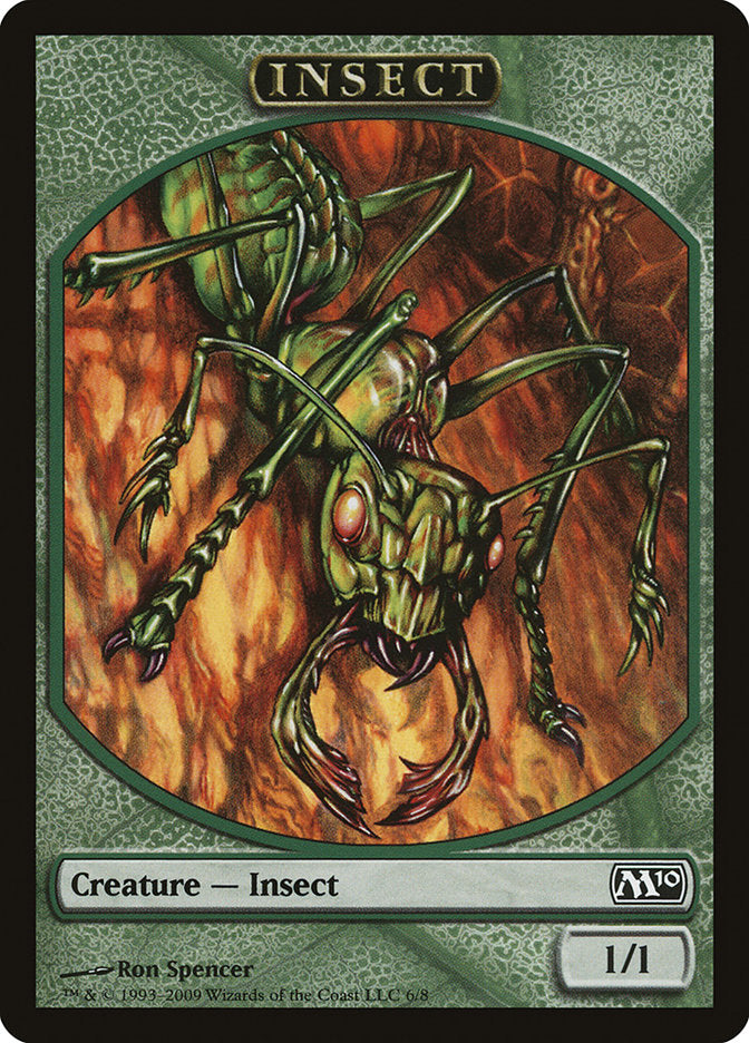 Insect Token [Magic 2010 Tokens] | GrognardGamesBatavia