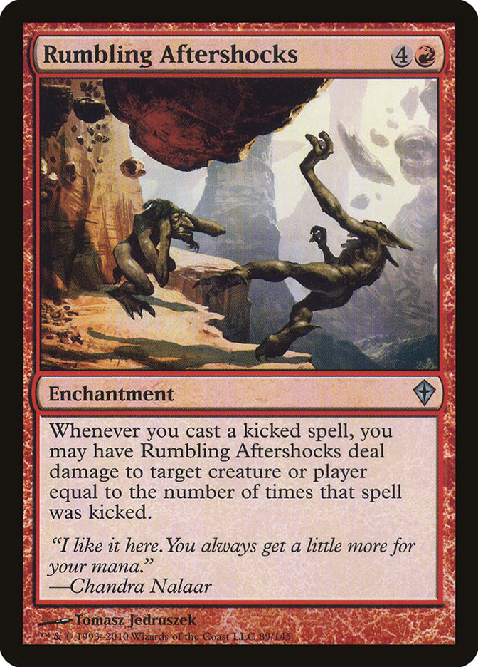 Rumbling Aftershocks [Worldwake] | GrognardGamesBatavia