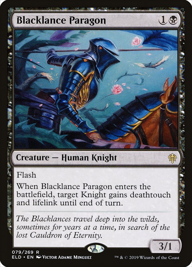 Blacklance Paragon [Throne of Eldraine] | GrognardGamesBatavia