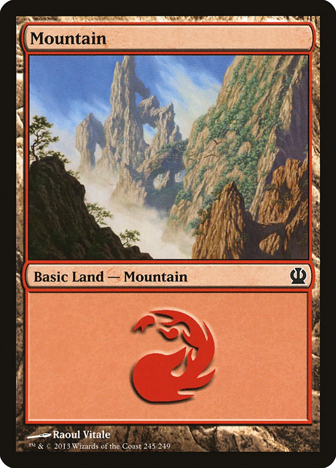 Mountain (245) [Theros] | GrognardGamesBatavia