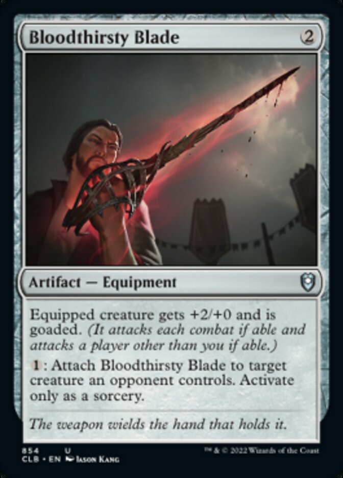 Bloodthirsty Blade [Commander Legends: Battle for Baldur's Gate] | GrognardGamesBatavia