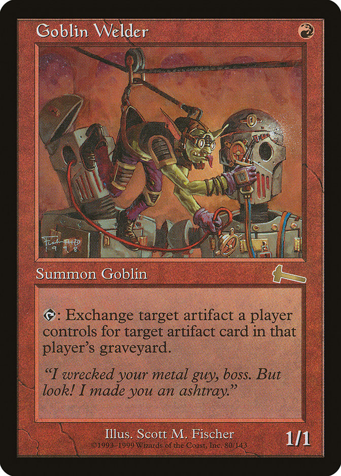 Goblin Welder [Urza's Legacy] | GrognardGamesBatavia