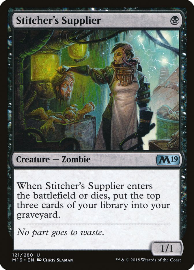 Stitcher's Supplier [Core Set 2019] | GrognardGamesBatavia