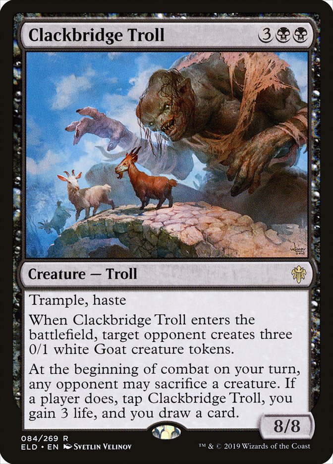 Clackbridge Troll [Throne of Eldraine] | GrognardGamesBatavia