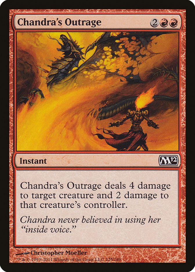 Chandra's Outrage [Magic 2012] | GrognardGamesBatavia