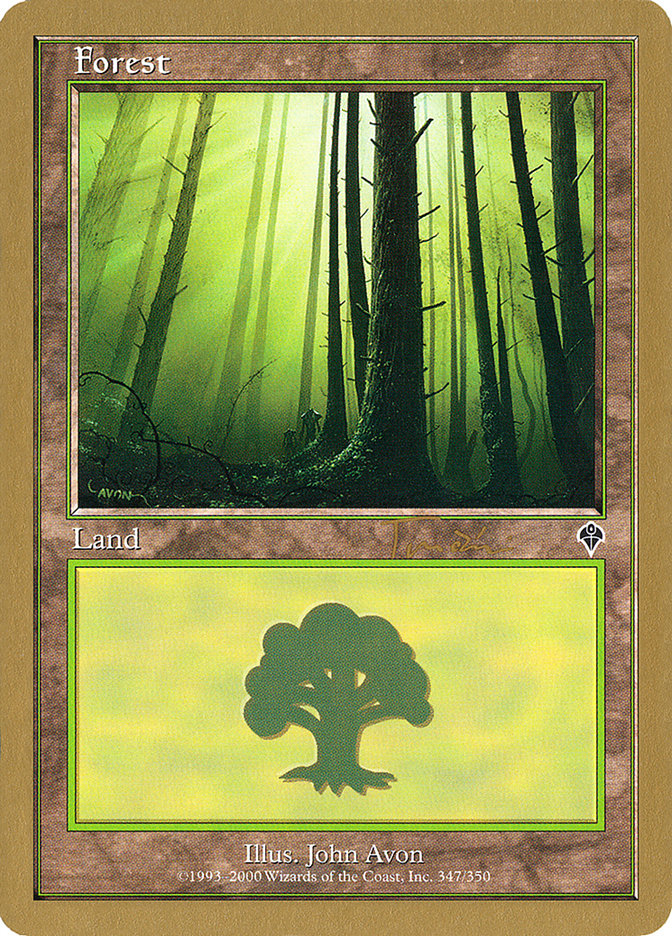 Forest (jt347) (Jan Tomcani) [World Championship Decks 2001] | GrognardGamesBatavia