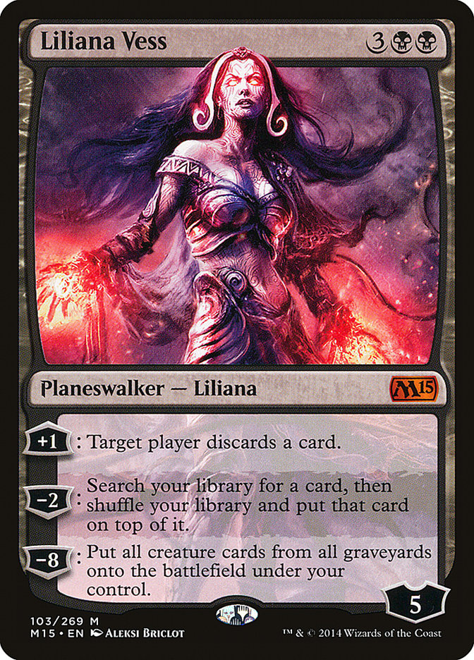 Liliana Vess [Magic 2015] | GrognardGamesBatavia