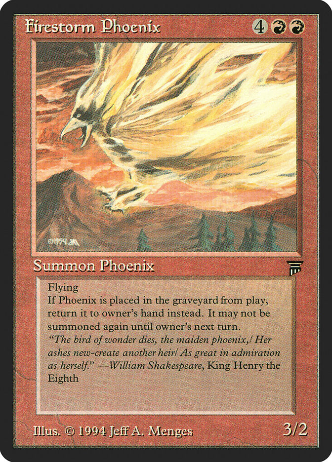 Firestorm Phoenix [Legends] | GrognardGamesBatavia