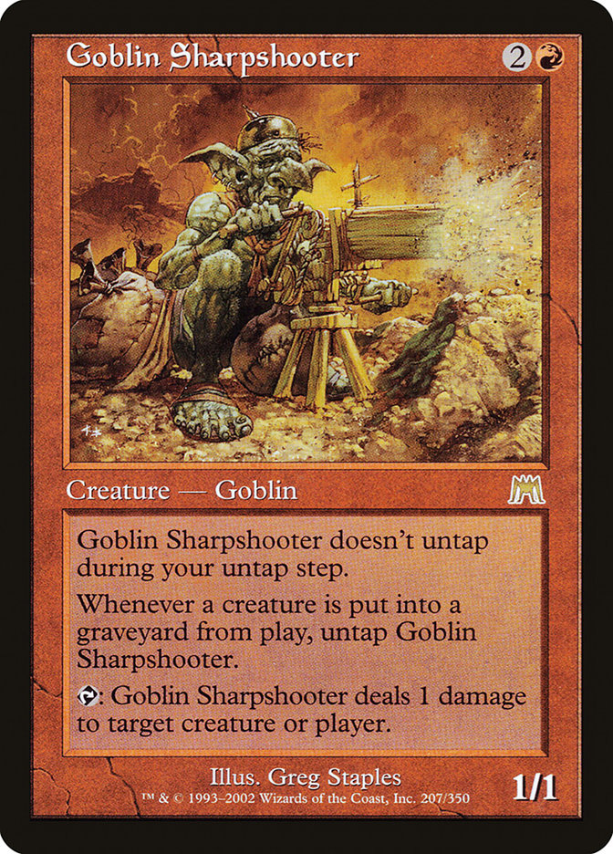 Goblin Sharpshooter [Onslaught] | GrognardGamesBatavia