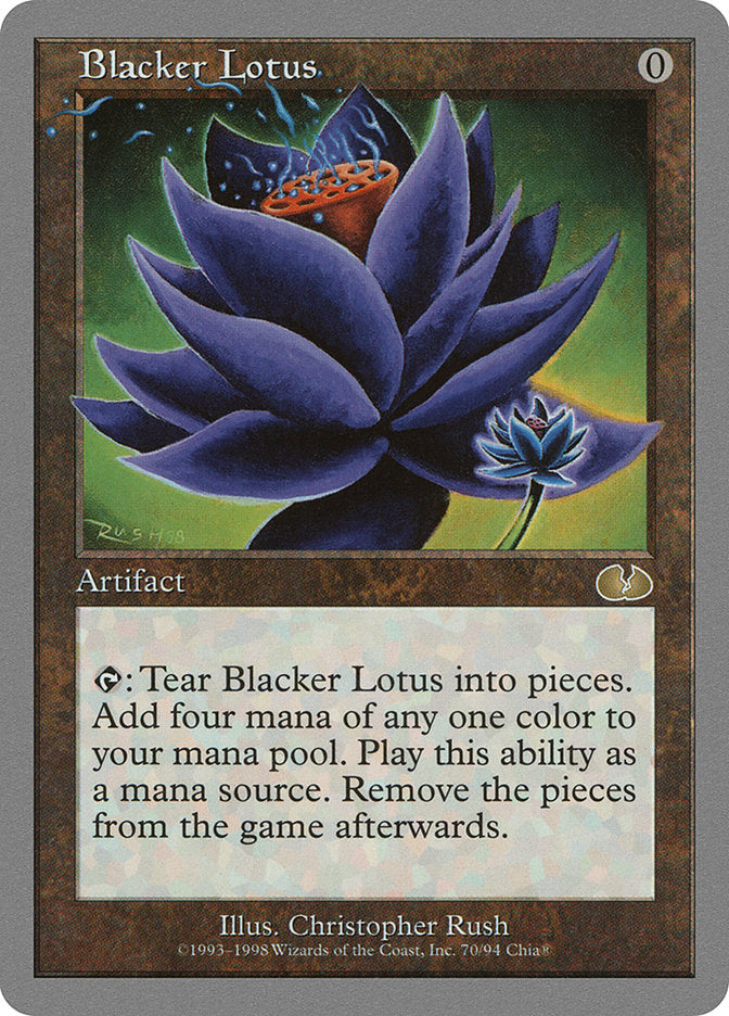 Blacker Lotus [Unglued] | GrognardGamesBatavia