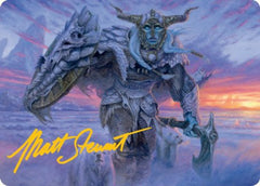 Frost Giant Art Card (Gold-Stamped Signature) [Dungeons & Dragons: Adventures in the Forgotten Realms Art Series] | GrognardGamesBatavia