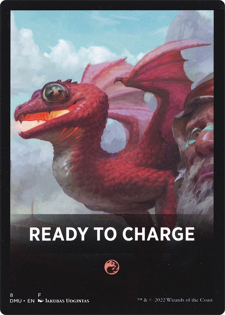 Ready to Charge Theme Card [Dominaria United Tokens] | GrognardGamesBatavia