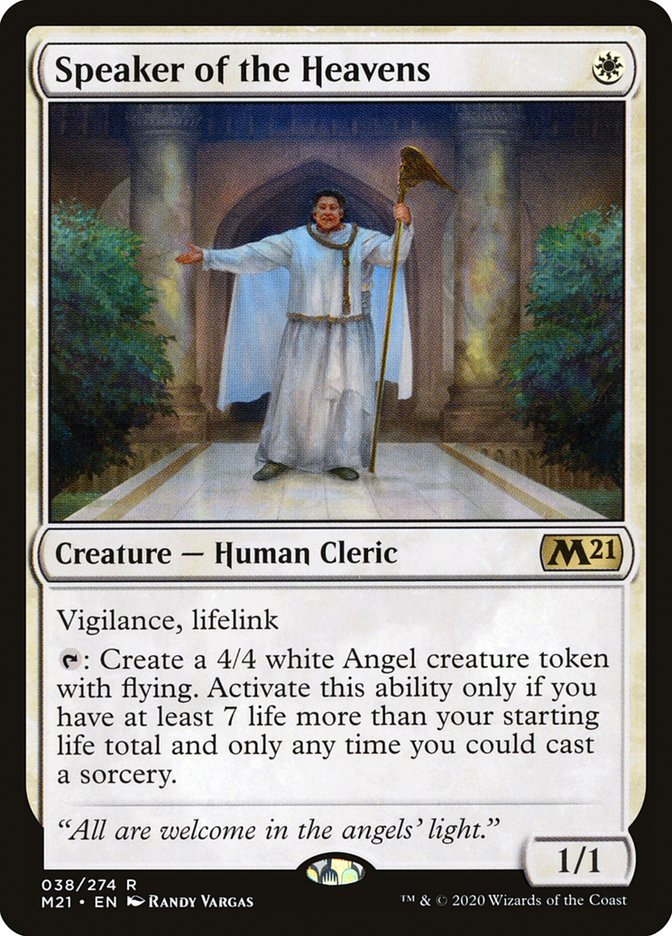 Speaker of the Heavens [Core Set 2021] | GrognardGamesBatavia