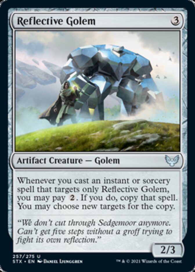 Reflective Golem [Strixhaven: School of Mages] | GrognardGamesBatavia