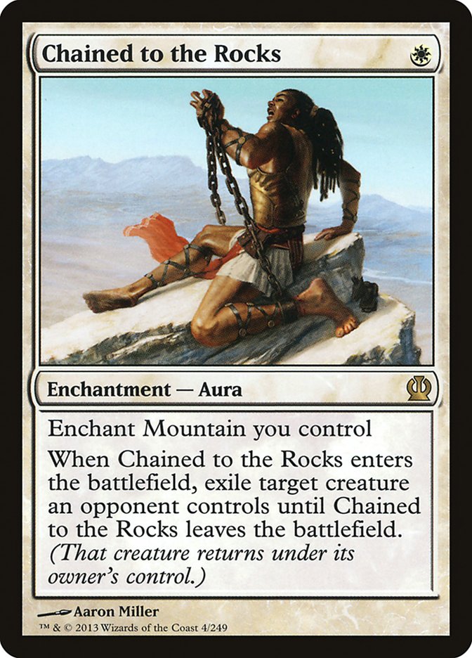 Chained to the Rocks [Theros] | GrognardGamesBatavia