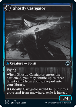 Covetous Castaway // Ghostly Castigator [Innistrad: Double Feature] | GrognardGamesBatavia