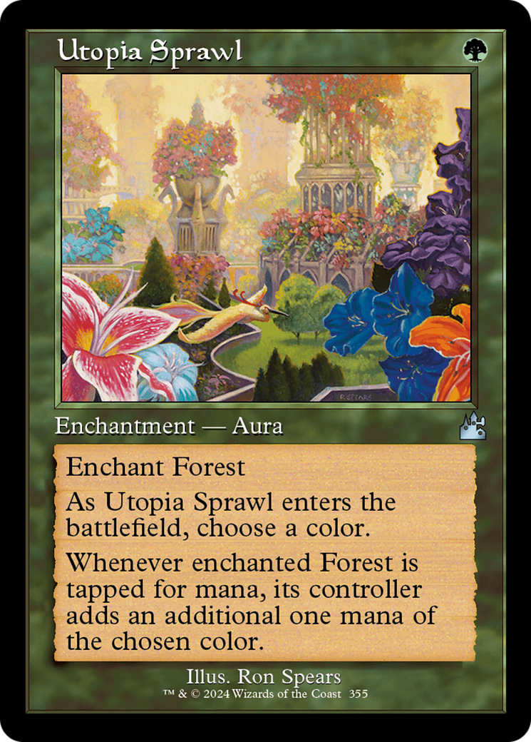 Utopia Sprawl (Retro Frame) [Ravnica Remastered] | GrognardGamesBatavia