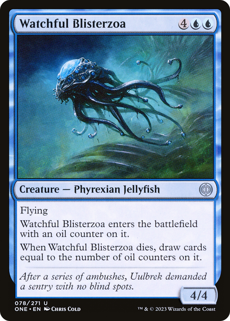 Watchful Blisterzoa [Phyrexia: All Will Be One] | GrognardGamesBatavia