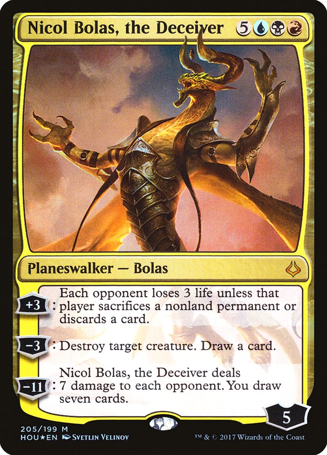 Nicol Bolas, the Deceiver [Hour of Devastation] | GrognardGamesBatavia