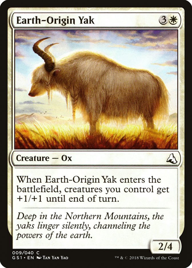 Earth-Origin Yak [Global Series Jiang Yanggu & Mu Yanling] | GrognardGamesBatavia