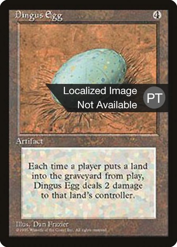 Dingus Egg [Fourth Edition (Foreign Black Border)] | GrognardGamesBatavia