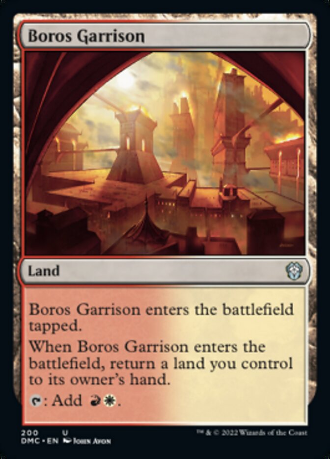 Boros Garrison [Dominaria United Commander] | GrognardGamesBatavia