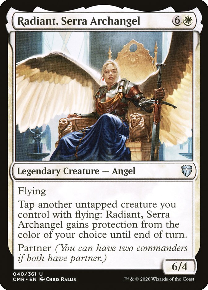 Radiant, Serra Archangel [Commander Legends] | GrognardGamesBatavia