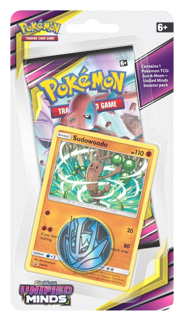 Sun & Moon: Unified Minds - Single Pack Blister (Sudowoodo) | GrognardGamesBatavia