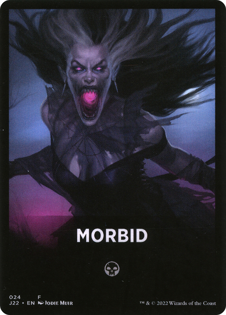 Morbid Theme Card [Jumpstart 2022 Front Cards] | GrognardGamesBatavia