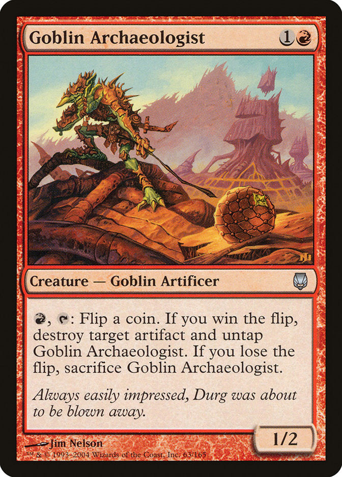 Goblin Archaeologist [Darksteel] | GrognardGamesBatavia