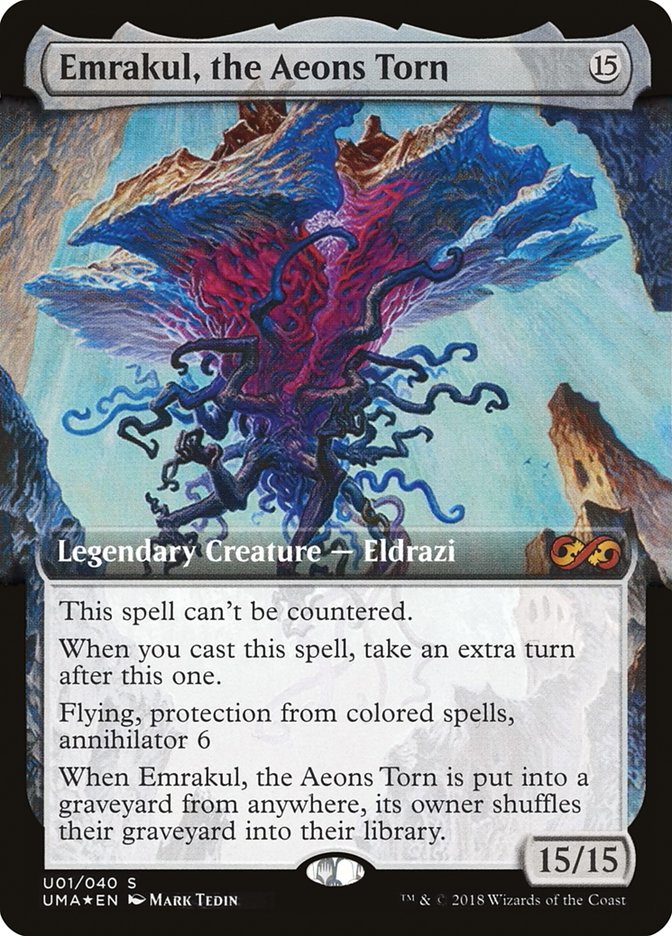 Emrakul, the Aeons Torn (Topper) [Ultimate Masters Box Topper] | GrognardGamesBatavia