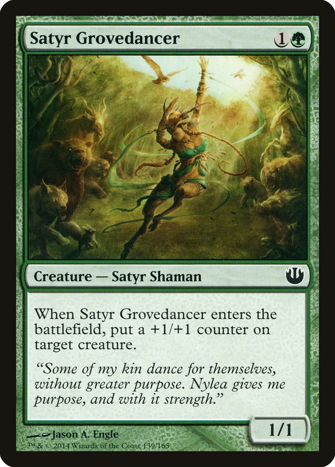 Satyr Grovedancer [Journey into Nyx] | GrognardGamesBatavia