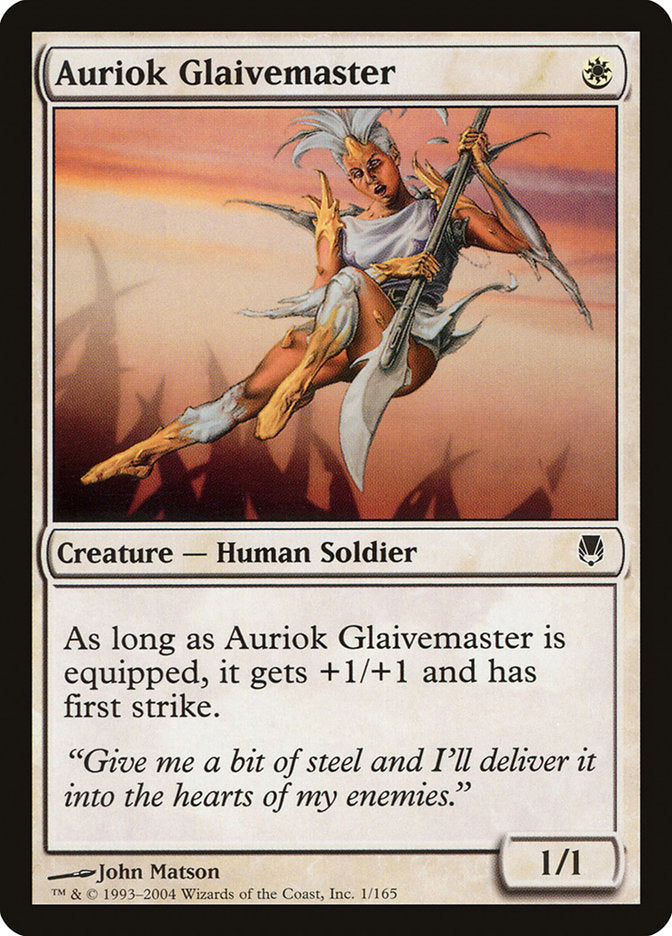 Auriok Glaivemaster [Darksteel] | GrognardGamesBatavia