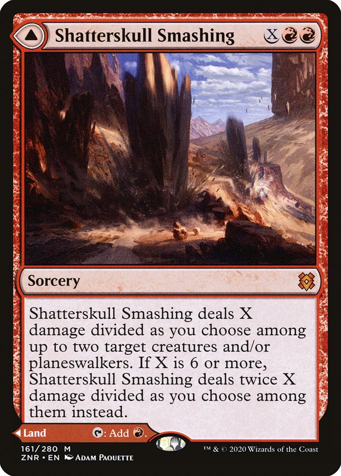 Shatterskull Smashing // Shatterskull, the Hammer Pass [Zendikar Rising] | GrognardGamesBatavia