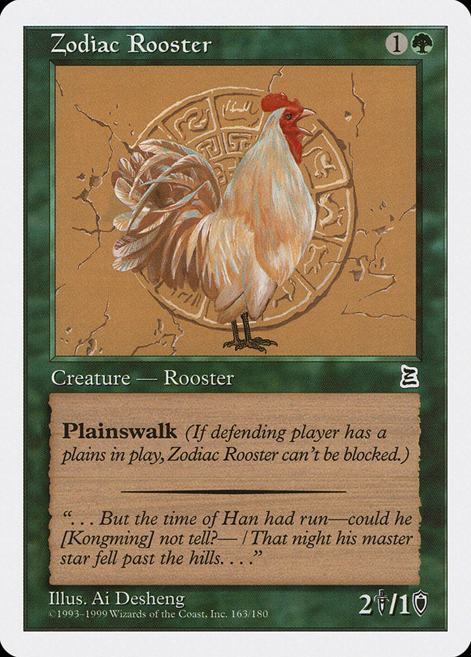 Zodiac Rooster [Portal Three Kingdoms] | GrognardGamesBatavia