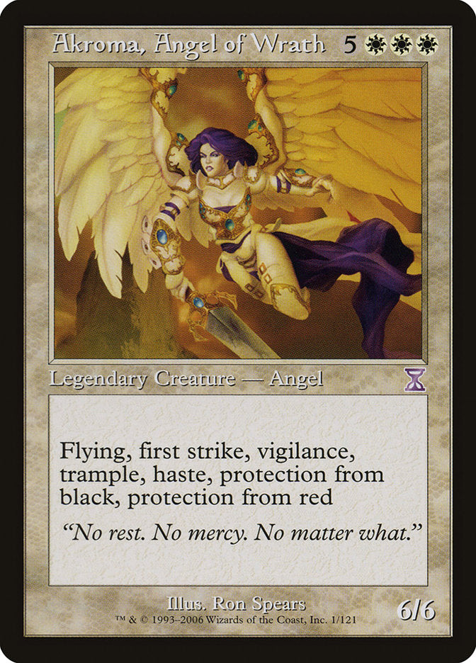 Akroma, Angel of Wrath [Time Spiral Timeshifted] | GrognardGamesBatavia