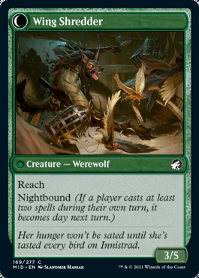 Bird Admirer // Wing Shredder [Innistrad: Midnight Hunt] | GrognardGamesBatavia