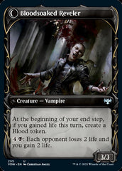 Restless Bloodseeker // Bloodsoaked Reveler (Showcase Fang Frame) [Innistrad: Crimson Vow] | GrognardGamesBatavia